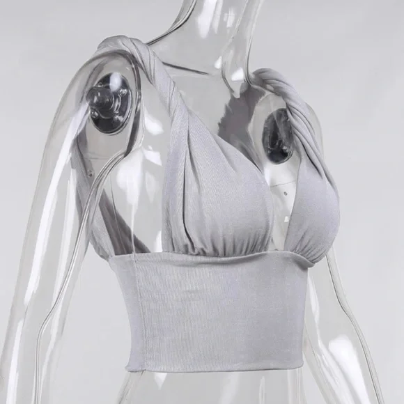 Twist Strap Knit Top - Picture 4 of 5